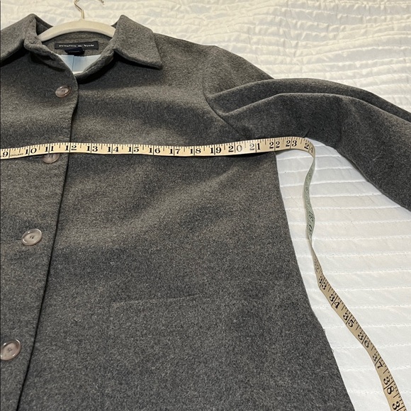 Preston & York Dark Gray Pea Coat - Picture 9 of 10